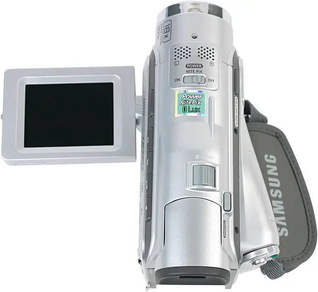 Alt view image 6 of 8 - SAMSUNG SCD-103 1/6" 680K Pixels CCD 2.5" LCD 18X Optical Zoom MiniDV Camcorder