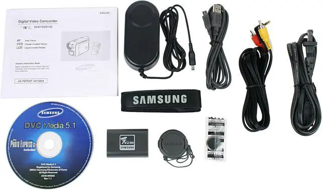 Alt view image 7 of 8 - SAMSUNG SCD-103 1/6" 680K Pixels CCD 2.5" LCD 18X Optical Zoom MiniDV Camcorder