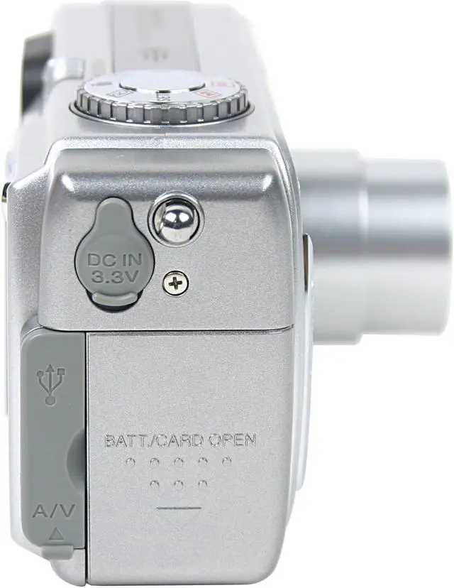 Alt view image 5 of 9 - SAMSUNG DIGIMAX 530 Silver 5.0MP 3X Optical Zoom Digital Camera