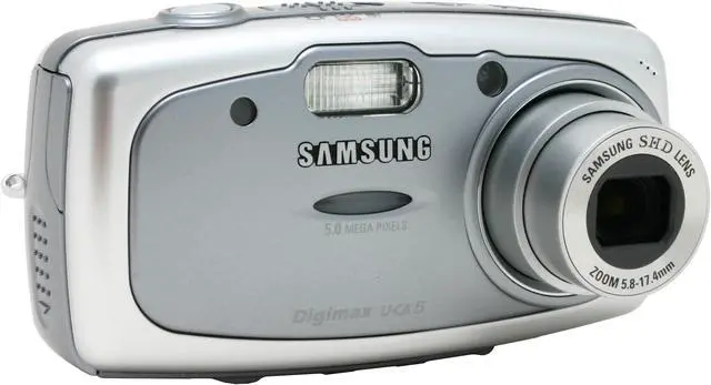 Main image of SAMSUNG DigiMax-UCA5 Gray 5.13 MP 3X Optical Zoom Digital Camera With 3x Opical Zoom and 1.8" TFT LCD