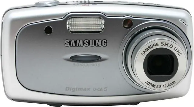 Alt view image 2 of 9 - SAMSUNG DigiMax-UCA5 Gray 5.13 MP 3X Optical Zoom Digital Camera With 3x Opical Zoom and 1.8" TFT LCD