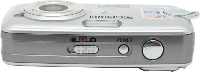 Alt view image 7 of 9 - SAMSUNG DIGIMAX-UCA505 Silver 5.0 MP Digital Camera With 2.0" TFT LCD