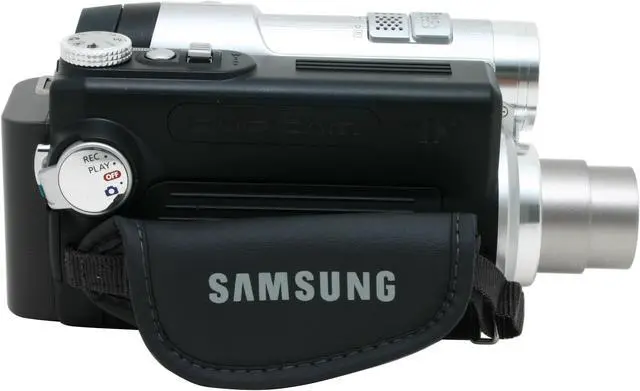Alt view image 7 of 10 - SAMSUNG SC-D6550 Double Sensor: 1/6", 680k Pixel CCD (CAM), 1/2.5" (DSC) 2.5" 112K LCD 10x (CAM), 3x (DSC) Optical Zoom MiniDV Camcorder