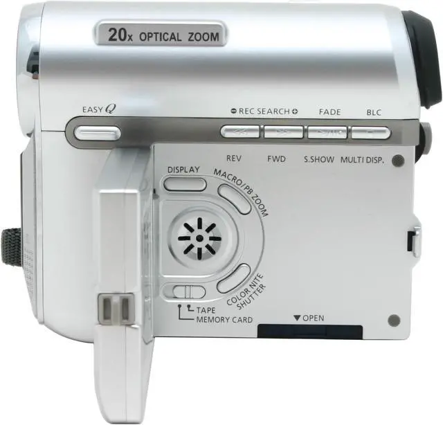 Alt view image 4 of 10 - SAMSUNG SC-D353 1/6" CCD 2.5" 112K LCD 20X Optical Zoom MiniDV Camcorder