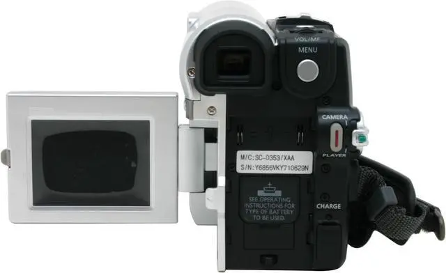 Alt view image 5 of 10 - SAMSUNG SC-D353 1/6" CCD 2.5" 112K LCD 20X Optical Zoom MiniDV Camcorder
