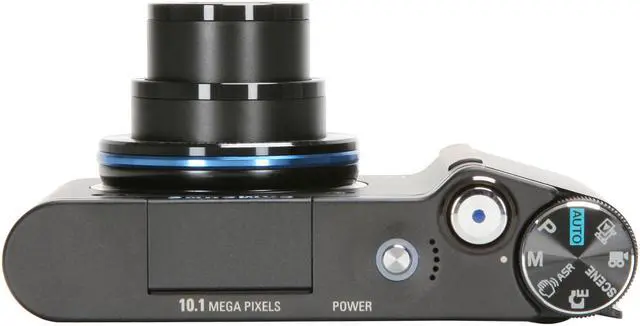Alt view image 10 of 12 - SAMSUNG NV10 Black 10.1 MP 3X Optical Zoom Digital Camera
