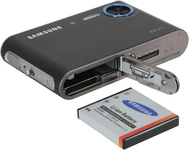 Alt view image 12 of 13 - SAMSUNG NV3 Black 7.2 MP 3X Optical Zoom Digital Camera