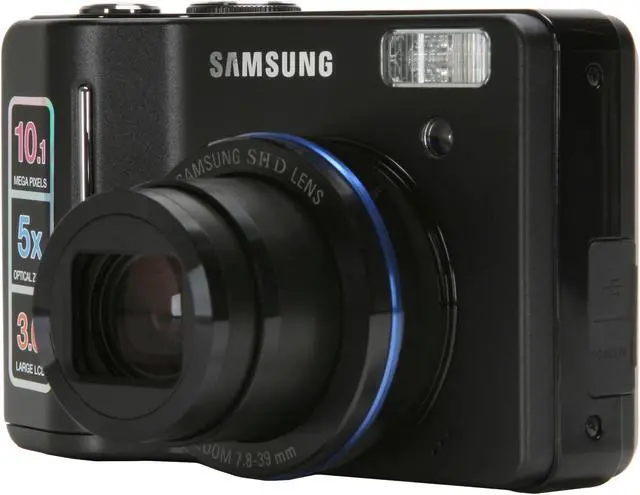 Main image of SAMSUNG S1050 Black 10.1 MP 5X Optical Zoom Digital Camera