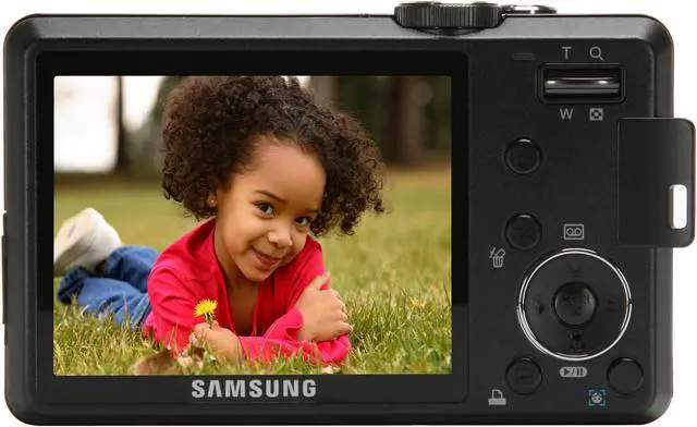 Alt view image 4 of 11 - SAMSUNG S1050 Black 10.1 MP 5X Optical Zoom Digital Camera