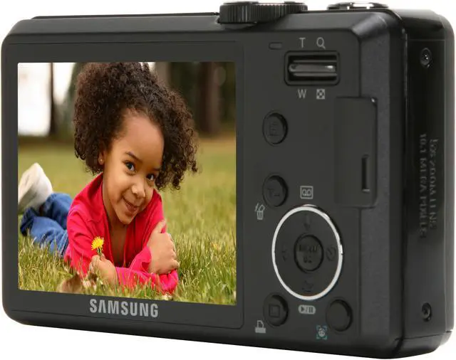 Alt view image 5 of 11 - SAMSUNG S1050 Black 10.1 MP 5X Optical Zoom Digital Camera