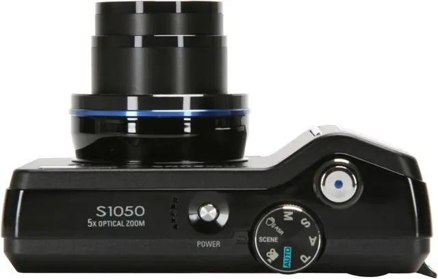 Alt view image 9 of 11 - SAMSUNG S1050 Black 10.1 MP 5X Optical Zoom Digital Camera