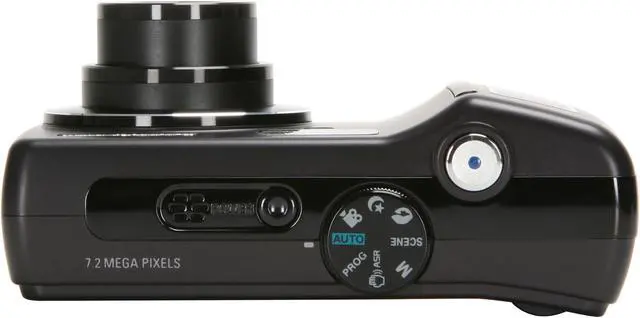Alt view image 9 of 11 - SAMSUNG S730 Black 7.2 MP 3X Optical Zoom Digital Camera