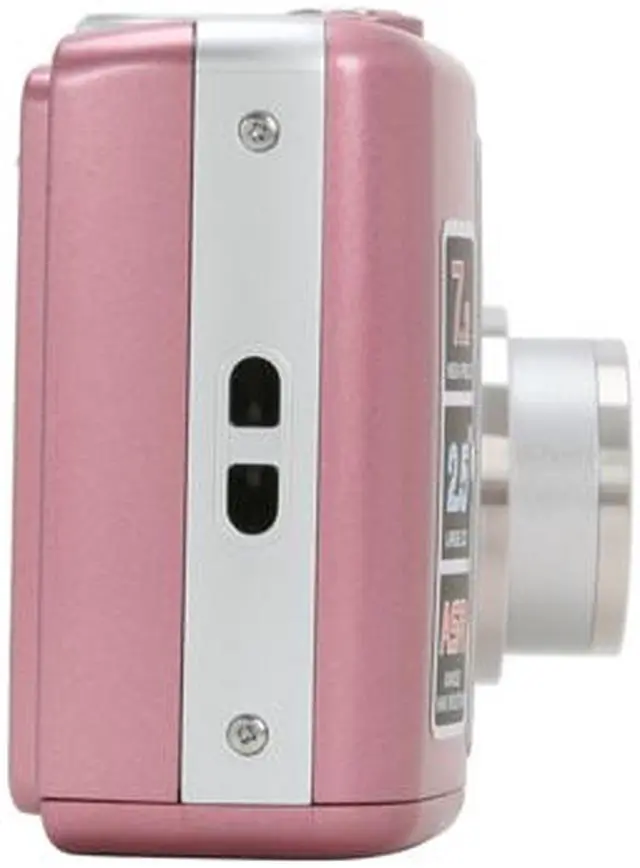 Alt view image 6 of 11 - SAMSUNG S73 Pink 7.0 MP 3X Optical Zoom Digital Camera