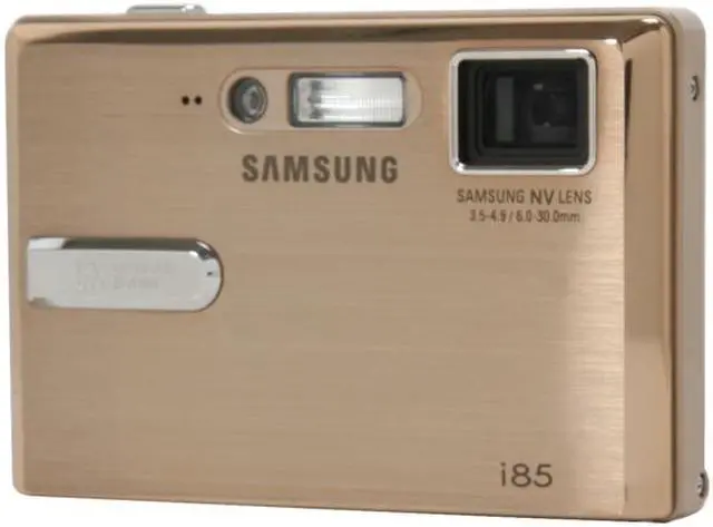 Main image of SAMSUNG Digimax i85 Gold 8.2 MP 3.0" 230K LCD 5X Optical Zoom Digital Camera
