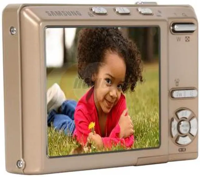 Alt view image 3 of 12 - SAMSUNG Digimax i85 Gold 8.2 MP 3.0" 230K LCD 5X Optical Zoom Digital Camera