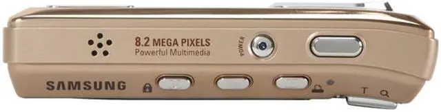 Alt view image 9 of 12 - SAMSUNG Digimax i85 Gold 8.2 MP 3.0" 230K LCD 5X Optical Zoom Digital Camera