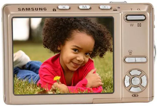 Alt view image 4 of 12 - SAMSUNG Digimax i85 Gold 8.2 MP 3.0" 230K LCD 5X Optical Zoom Digital Camera