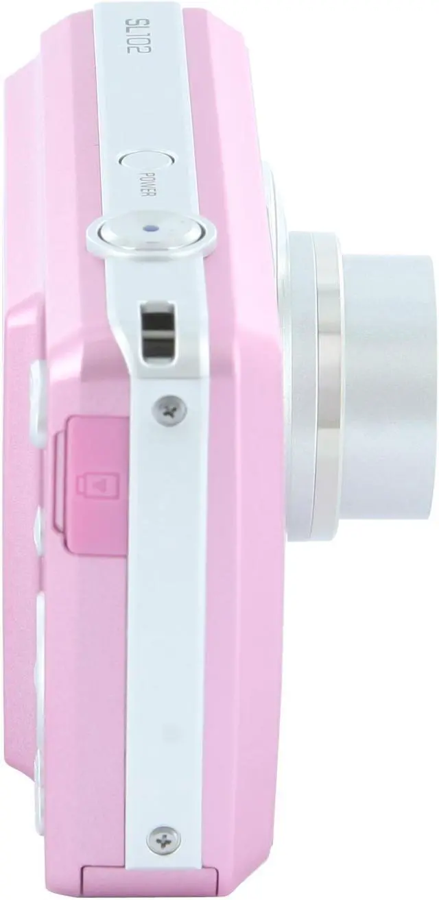 Alt view image 7 of 11 - SAMSUNG SL102 Pink 10.2 MP 3X Optical Zoom Digital Camera