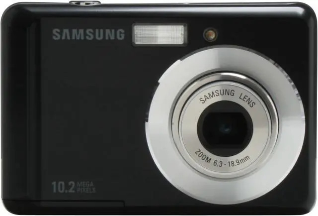Alt view image 8 of 11 - SAMSUNG SL30 Black 10.2 MP 3X Optical Zoom Digital Camera