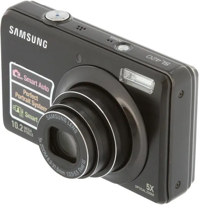Main image of SAMSUNG SL420 Black 10.2 MP 5X Optical Zoom Digital Camera
