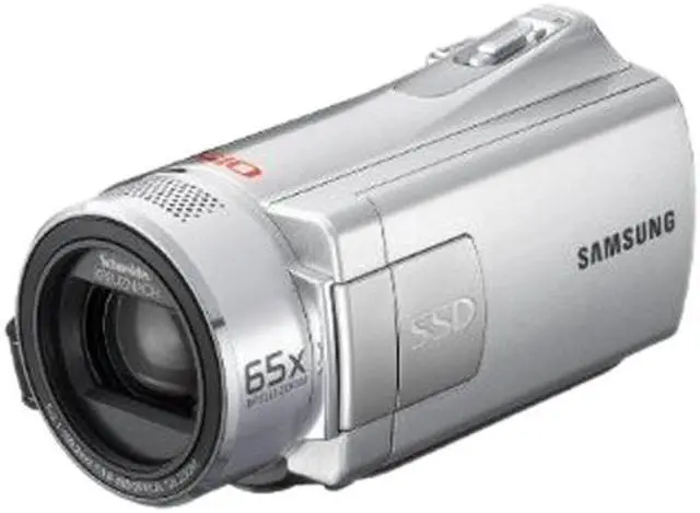 Alt view image 2 of 3 - SAMSUNG SMX-K45 Silver 1/6" CCD 2.7" LCD 52X Optical Zoom 32GB SSD Camcorder
