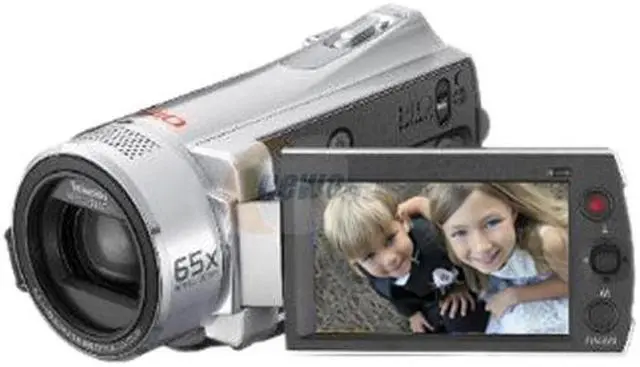 Alt view image 3 of 3 - SAMSUNG SMX-K45 Silver 1/6" CCD 2.7" LCD 52X Optical Zoom 32GB SSD Camcorder