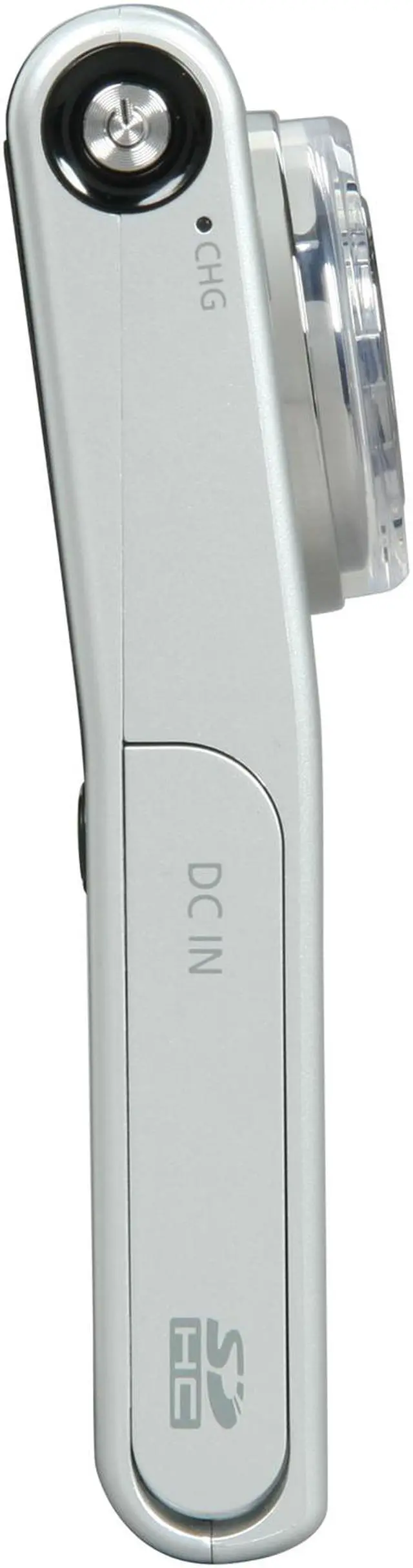 Alt view image 3 of 10 - SAMSUNG HMX-U10 Silver 10.0 MP 2.0" 154K LCD Full HD Camcorder