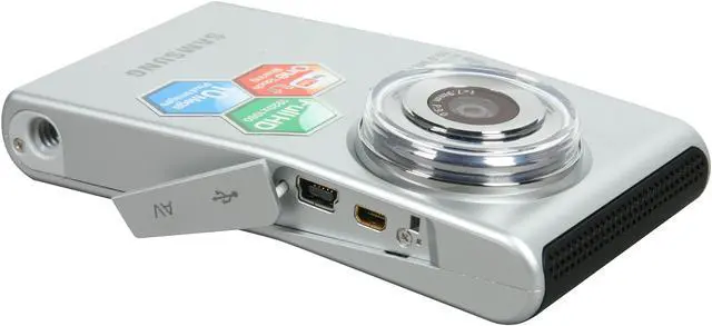 Alt view image 8 of 10 - SAMSUNG HMX-U10 Silver 10.0 MP 2.0" 154K LCD Full HD Camcorder