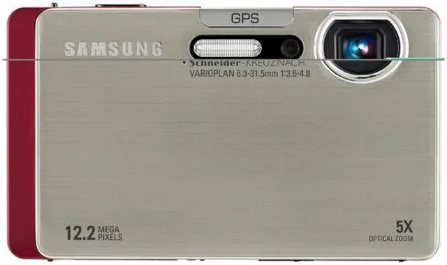 Alt view image 2 of 5 - SAMSUNG CL65 Silver 12.2 MP 5X Optical Zoom Digital Camera