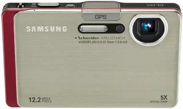 Alt view image 3 of 5 - SAMSUNG CL65 Silver 12.2 MP 5X Optical Zoom Digital Camera