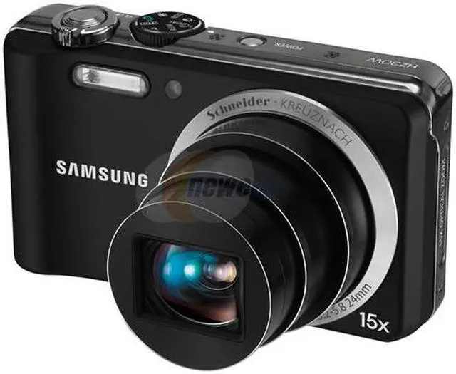 Main image of SAMSUNG HZ30W Black 15X Optical Zoom 24mm Wide Angle Digital Camera