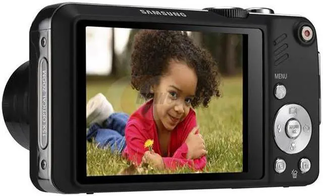 Alt view image 3 of 6 - SAMSUNG HZ30W Black 15X Optical Zoom 24mm Wide Angle Digital Camera