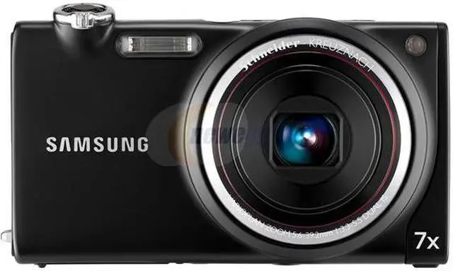 Alt view image 5 of 7 - SAMSUNG CL80 Black 14 MP 7X Optical Zoom Digital Camera