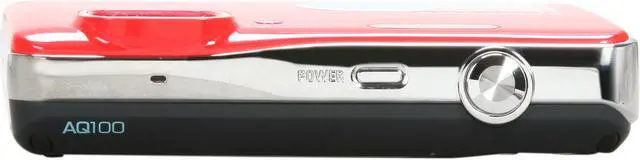 Alt view image 6 of 9 - SAMSUNG AQ100 Red 12.2 MP 5X Optical Zoom Waterproof Digital Camera