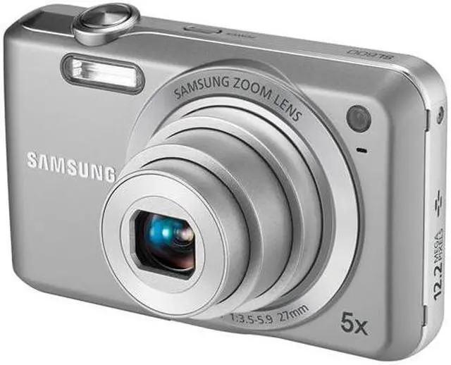 Main image of SAMSUNG SL600 Silver 12.2 MP 5X Optical Zoom 27mm Wide Angle Digital Camera