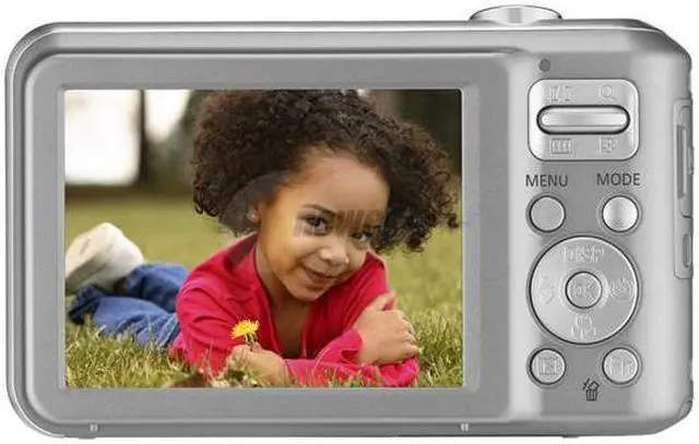 Alt view image 4 of 5 - SAMSUNG SL600 Silver 12.2 MP 5X Optical Zoom 27mm Wide Angle Digital Camera