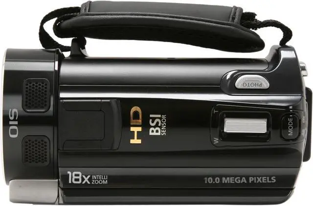 Alt view image 6 of 11 - SAMSUNG HMX-S15 Black 1/2.33" CMOS 3.5" Touch LCD 15X Optical Zoom 32GB SSD Full HD Camcorder