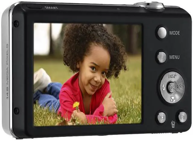 Alt view image 4 of 6 - SAMSUNG ST65 Silver 14.2 MP 5X Optical Zoom 27mm Wide Angle Digital Camera