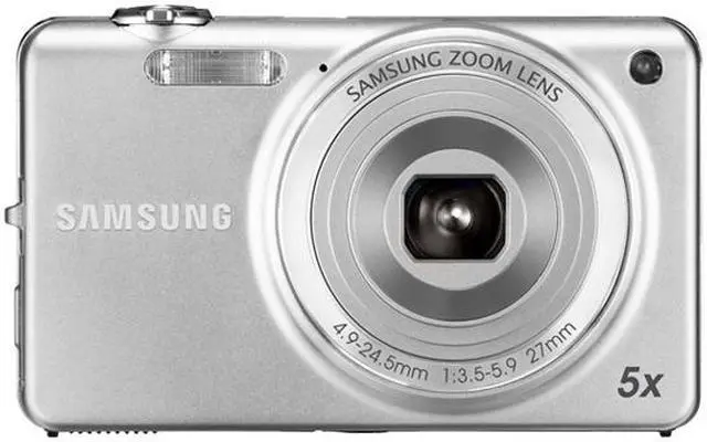 Alt view image 5 of 6 - SAMSUNG ST65 Silver 14.2 MP 5X Optical Zoom 27mm Wide Angle Digital Camera