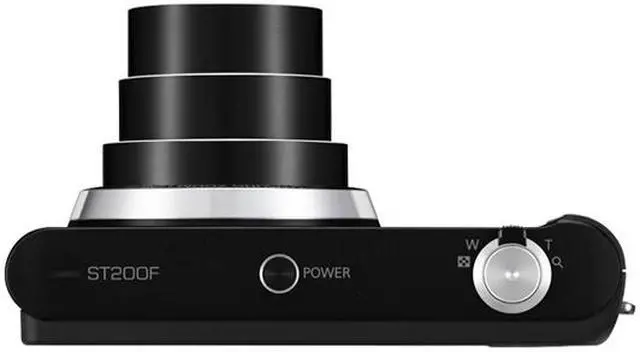 Alt view image 6 of 6 - SAMSUNG ST200F Black 16.1 MP 10X Optical Zoom 27mm Wide Angle Wireless-enabled Smart Digital Camera