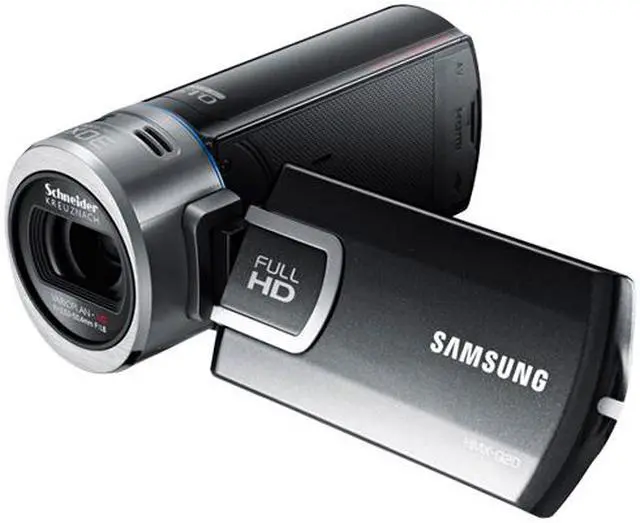 Alt view image 2 of 12 - SAMSUNG Q20 (HMX-Q20BN/XAA) Black 1/4" CMOS 2.7" 230K Touch LCD 20X Optical Zoom Full HD Camcorder