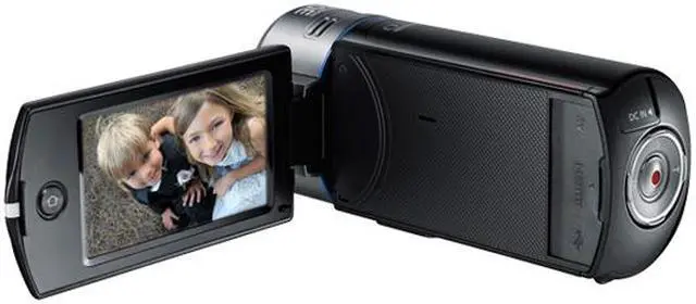Alt view image 7 of 12 - SAMSUNG Q20 (HMX-Q20BN/XAA) Black 1/4" CMOS 2.7" 230K Touch LCD 20X Optical Zoom Full HD Camcorder