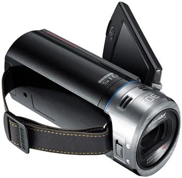Alt view image 10 of 12 - SAMSUNG Q20 (HMX-Q20BN/XAA) Black 1/4" CMOS 2.7" 230K Touch LCD 20X Optical Zoom Full HD Camcorder
