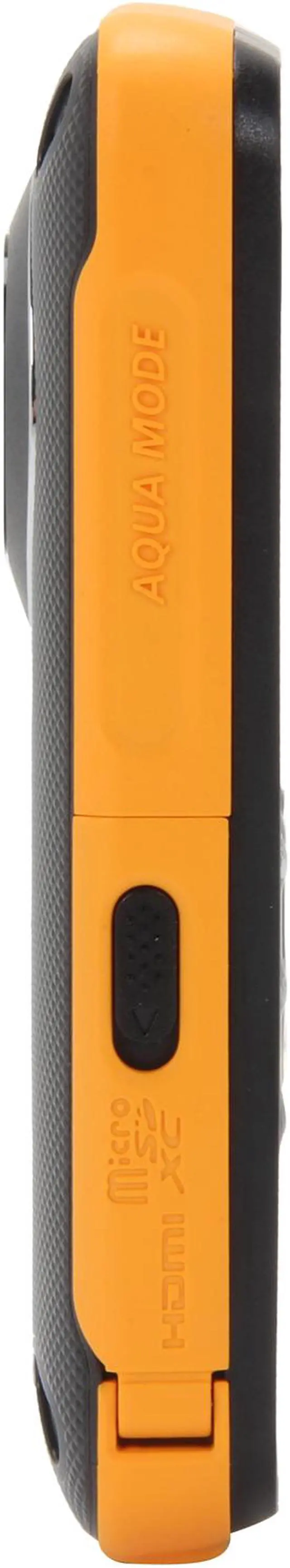 Alt view image 3 of 8 - SAMSUNG HMX-W300 Orange 5.0 MP 1/3.2" BSI CMOS 2.3" 230K LCD 3x Digital Full HD Pocket Camcorder