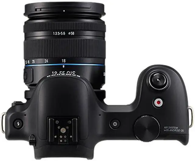 Alt view image 7 of 7 - SAMSUNG Galaxy NX GN120 EK-GN120ZKAXAR Black 20.3 MP 4.77" Touch LCD Mirrorless Digital Camera with 18-55mm Lens