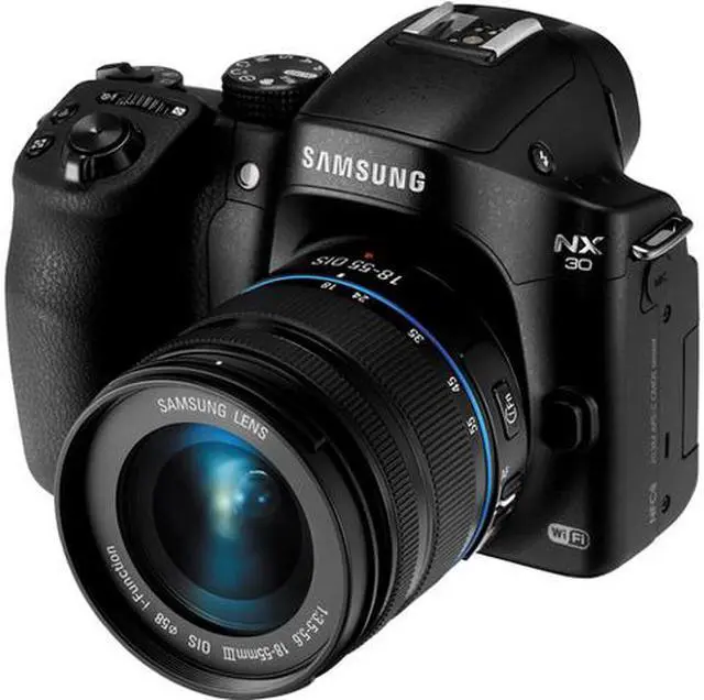 Main image of SAMSUNG NX30 Mirrorless Digital Camera with 18-55mm f/3.5-5.6 OIS Lens
