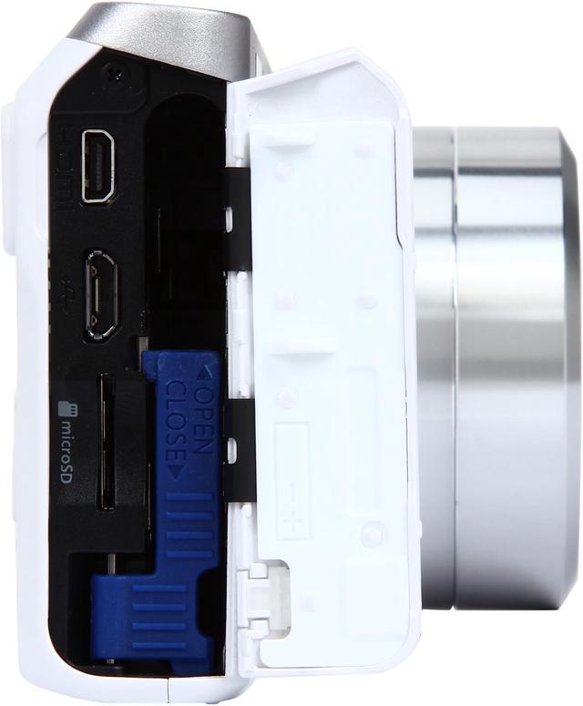 Alt view image 4 of 12 - SAMSUNG NX Mini EV-NXF1ZZB2HUS White 20.5 MP 3.0" 460.8K Touch LCD Smart Camera with 9-27mm Lens & Flash