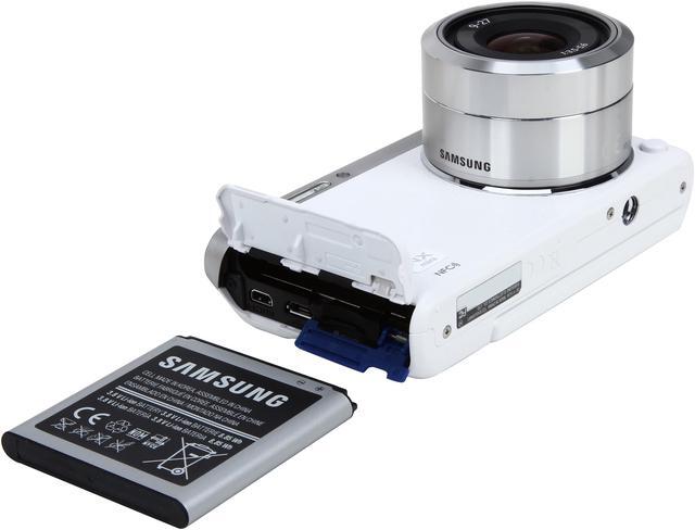 Alt view image 11 of 12 - SAMSUNG NX Mini EV-NXF1ZZB2HUS White 20.5 MP 3.0" 460.8K Touch LCD Smart Camera with 9-27mm Lens & Flash