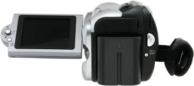 Alt view image 7 of 13 - JVC GZ-MG21U 1/6" 680k CCD 2.5" LCD 32X Optical Zoom HDD/Flash Memory Camcorder