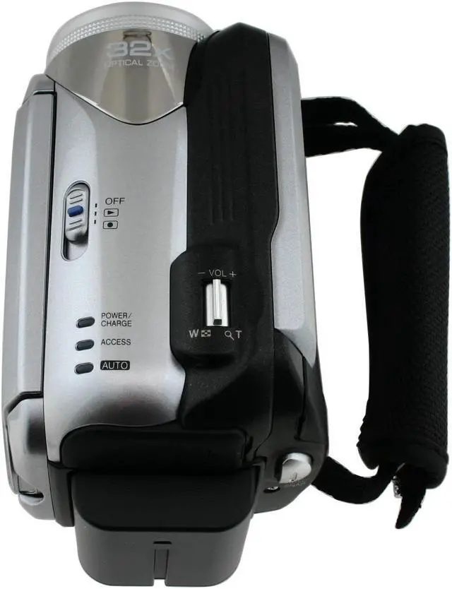 Alt view image 8 of 13 - JVC GZ-MG21U 1/6" 680k CCD 2.5" LCD 32X Optical Zoom HDD/Flash Memory Camcorder